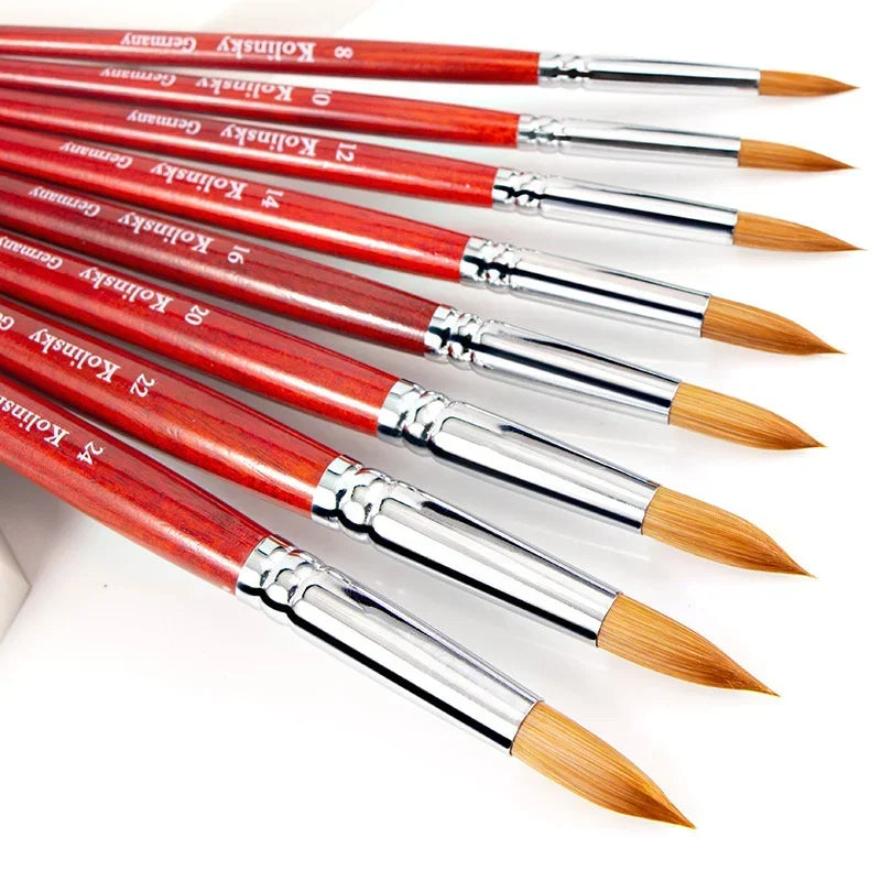 Manicure brushes.