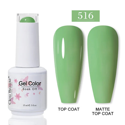 CLOU BEAUTE 30 colores de esmalte en gel de secado UV