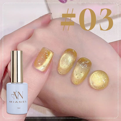 Mianel magnetic nail polishes