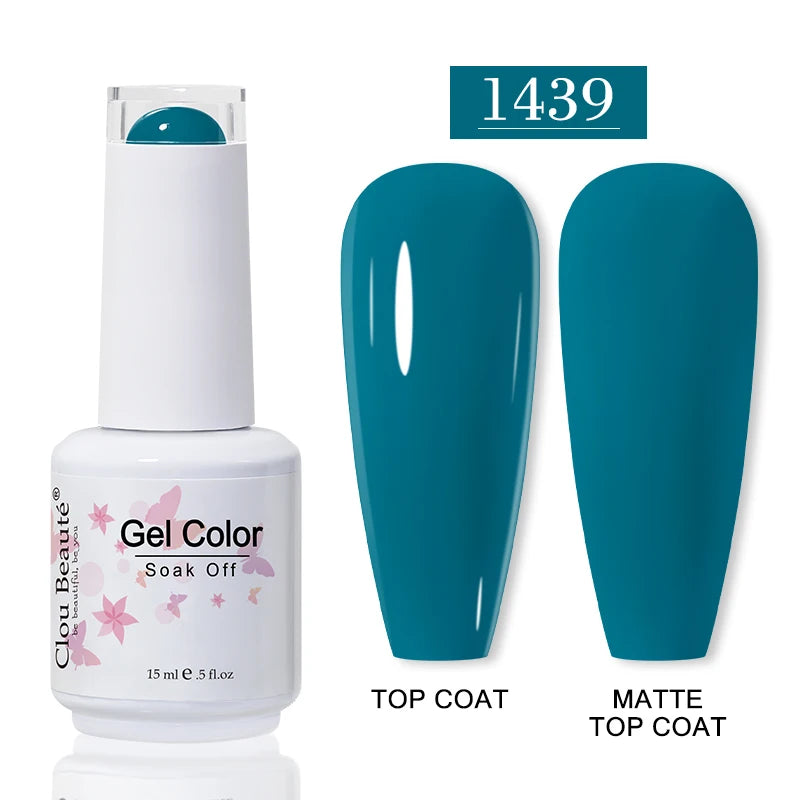 CLOU BEAUTE 30 colores de esmalte en gel de secado UV