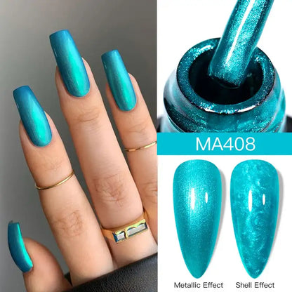 9 Esmaltes metálicos MEET ACROSS
