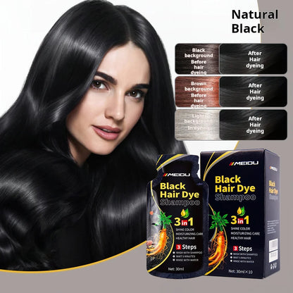 HAIR DYE Champú para cabello teñido, brillo, suavidad e hidratación.