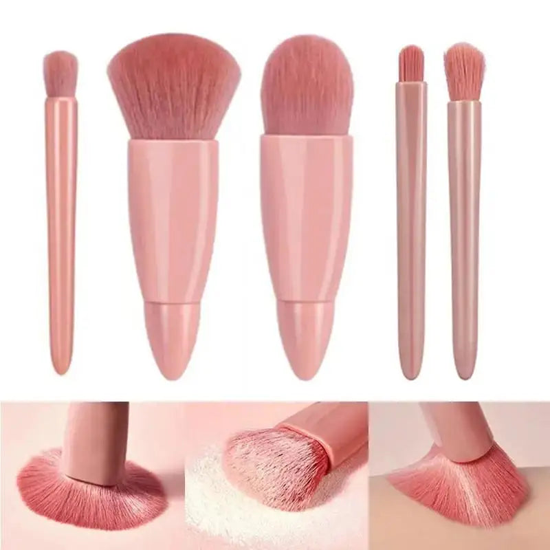 Set de 5 Brochas de Maquillaje Mini.