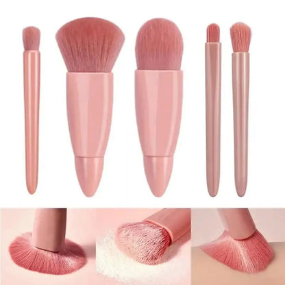 Set de 5 Brochas de Maquillaje Mini.