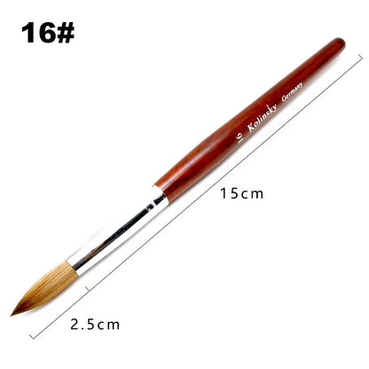 Manicure brushes.