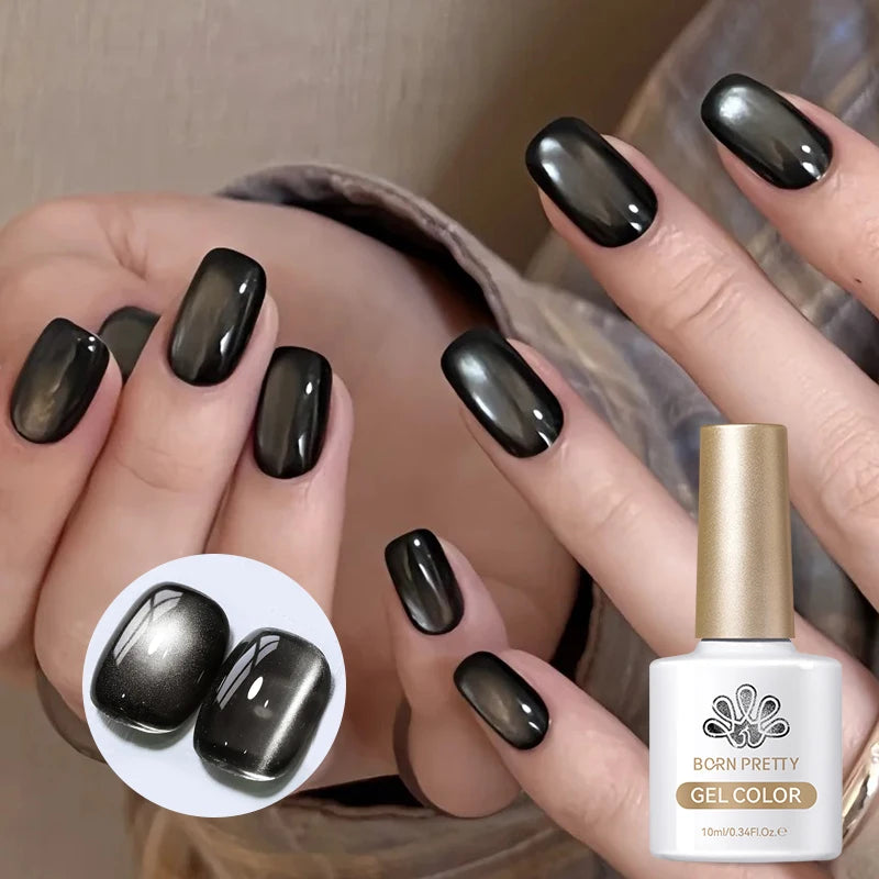 BORN PRETTY 6 Colors UV Magnetic Nail Polish