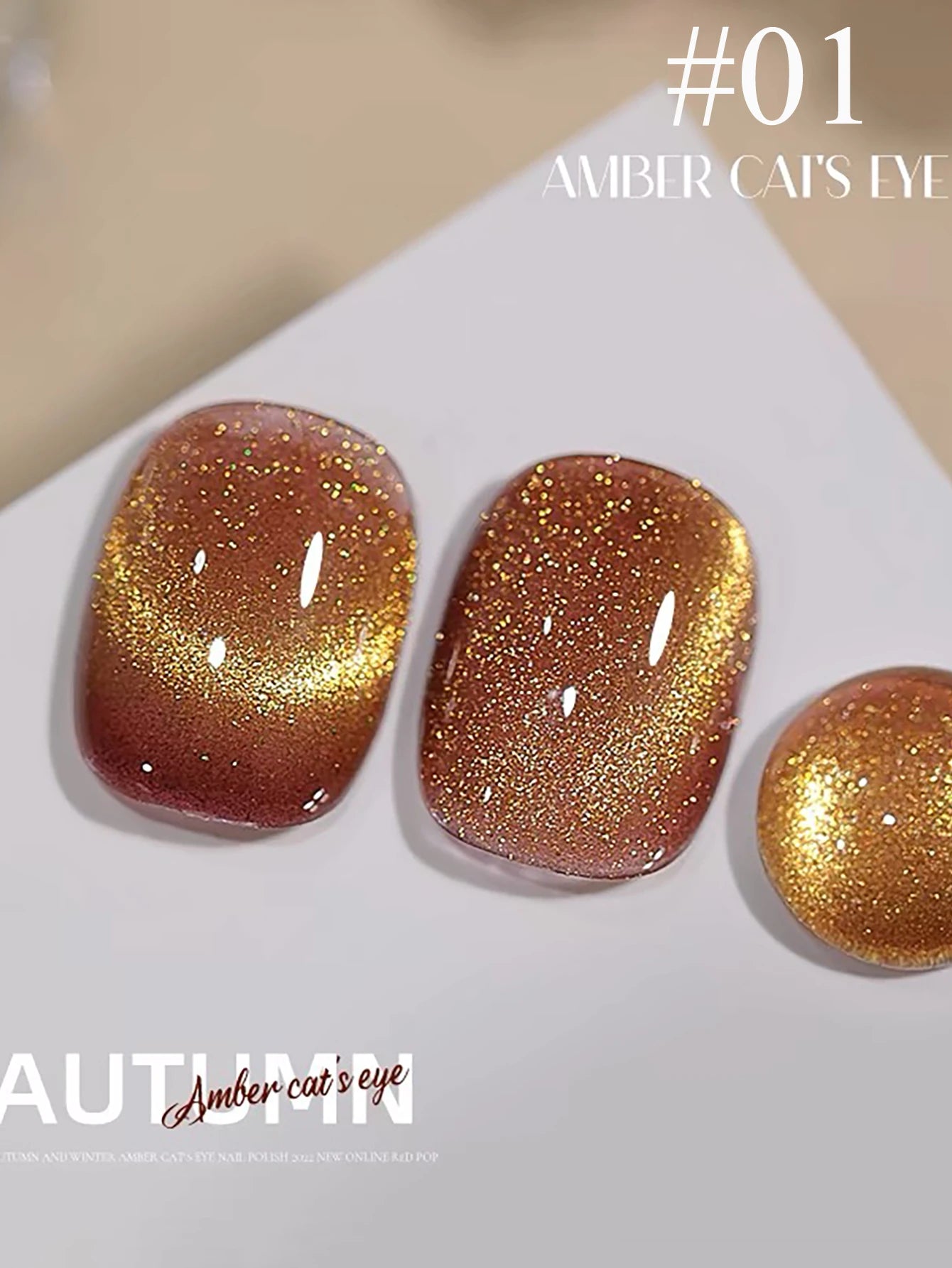 MIANEL magnetic cat eye nail polishes