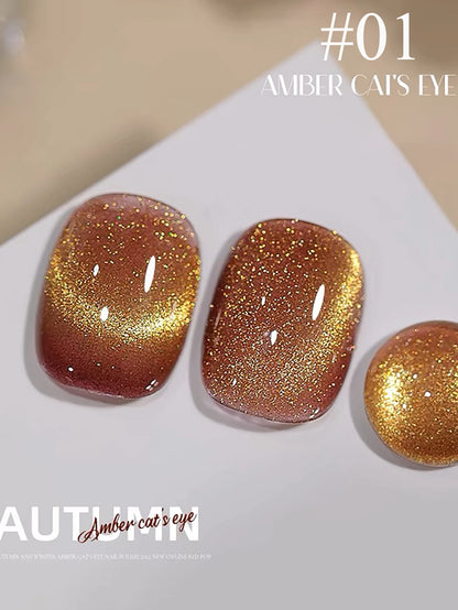 MIANEL magnetic cat eye nail polishes