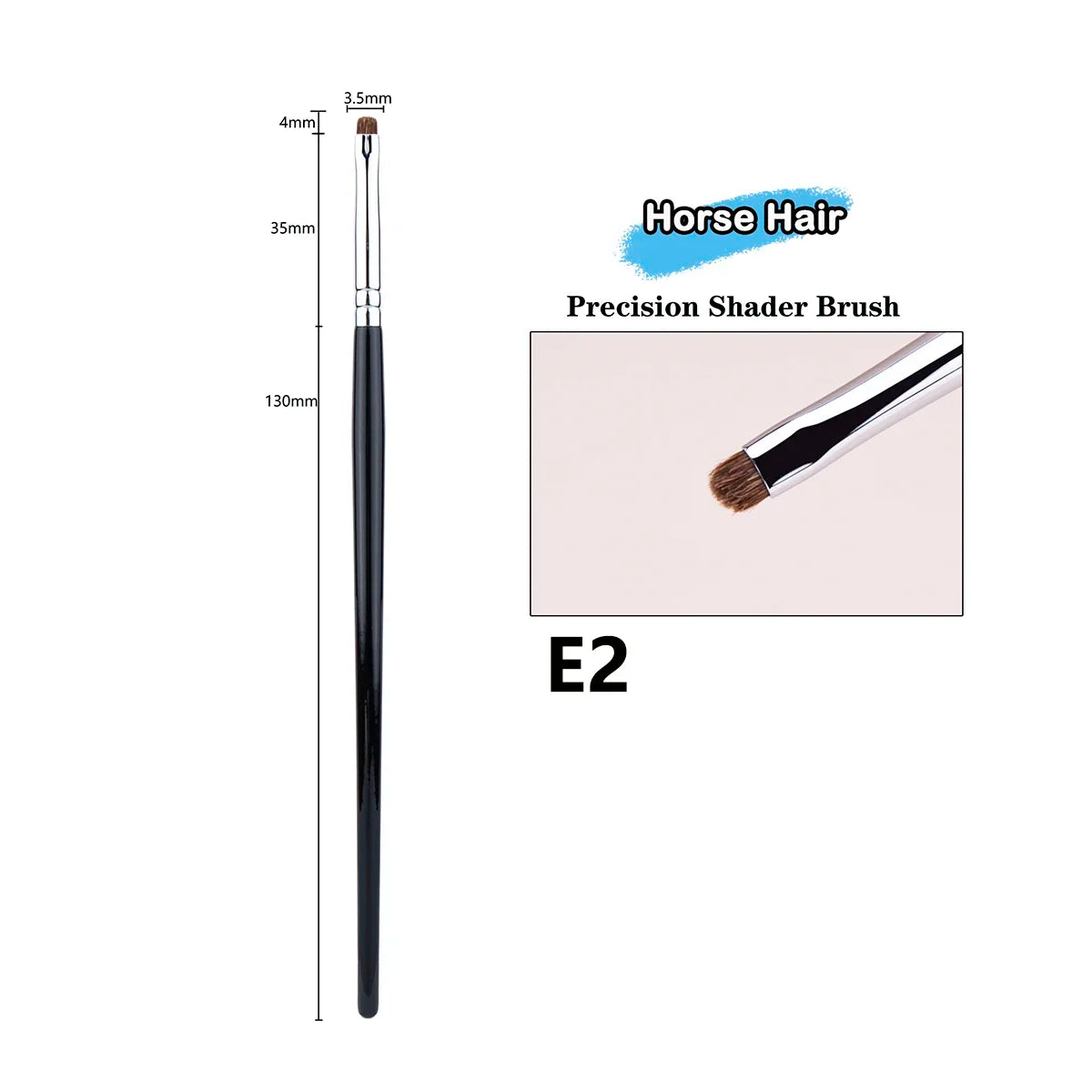 WOKO Small Smoky Liner Makeup Brushes
