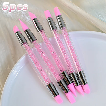 Silicone Nail Brush Set.