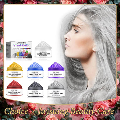 JAYSUING Colorante Temporal en Cera para el Cabello