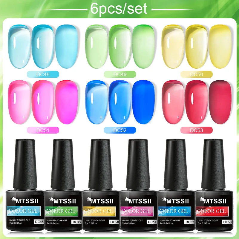 +50 Colecciones de 6 Esmaltes Semipermanentes MTSSII