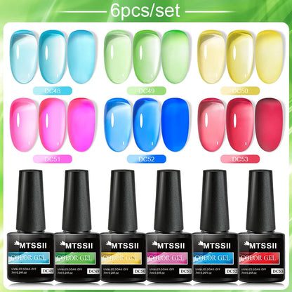 +50 Colecciones de 6 Esmaltes Semipermanentes MTSSII