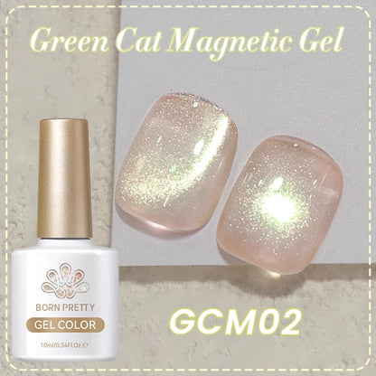 BORN PRETTY 6 Colors UV Magnetic Nail Polish