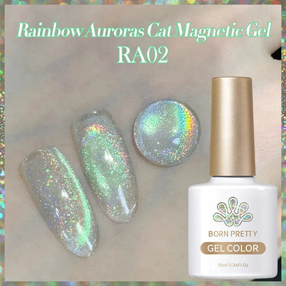 BORN PRETTY 6 Colors UV Magnetic Nail Polish