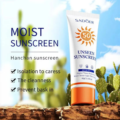 Crema de protección solar SPF50 de uso diario.