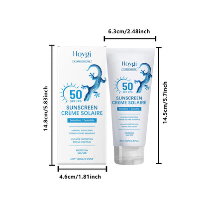 Mineral sunscreen for sensitive skin UVA/UVB SPF 50+