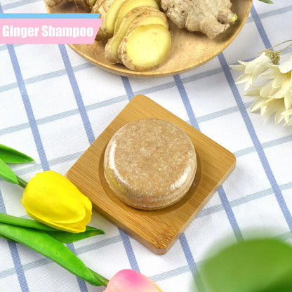 Champú  y jabón vejetal con esencia de jengibre