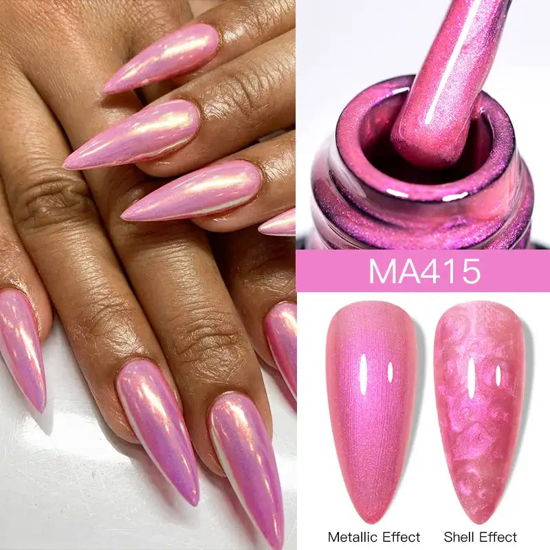 9 Esmaltes metálicos MEET ACROSS