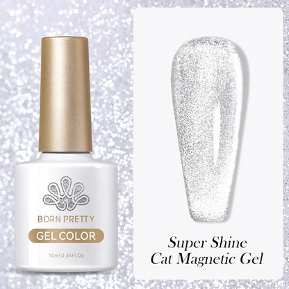 BORN PRETTY 6 Colors UV Magnetic Nail Polish