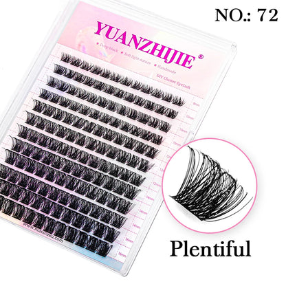 YUANZHIJIE False Eyelashes in Clusters