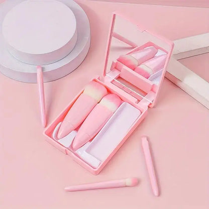 Set de 5 Brochas de Maquillaje Mini.