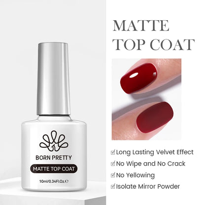 BORN PRETTY 6 Colors UV Magnetic Nail Polish
