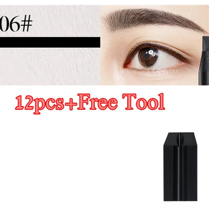 Set of 12 DANNYHOO Eyebrow Pencils