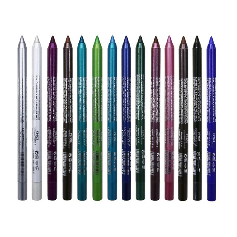 Kit de Sombras y Delineador de 12 Colores