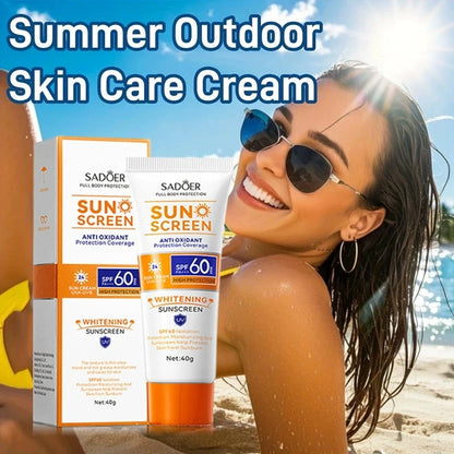 Protector solar en crema SADOER Spf 60+