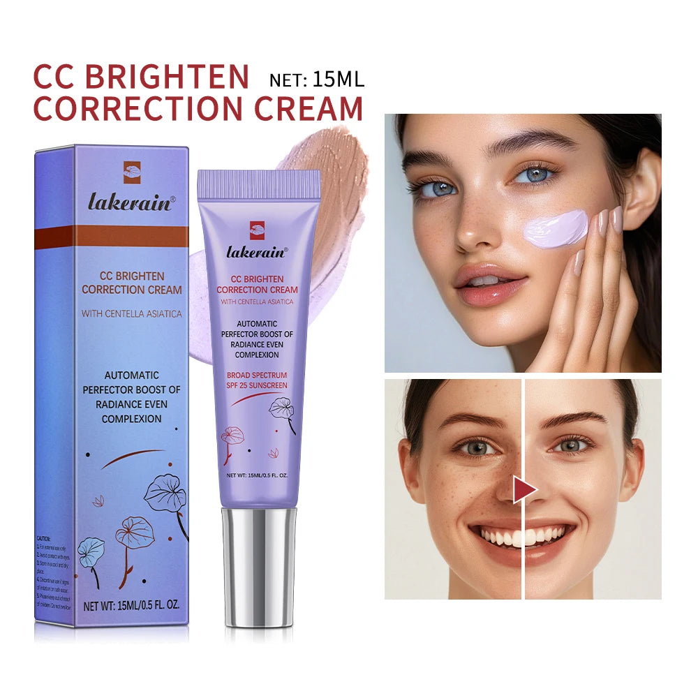 Set of 3 CC Creams - High Coverage Foundation with Centella