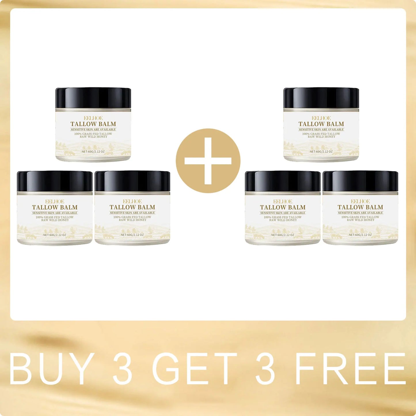 Crema facial de sebo de res Eelhoe