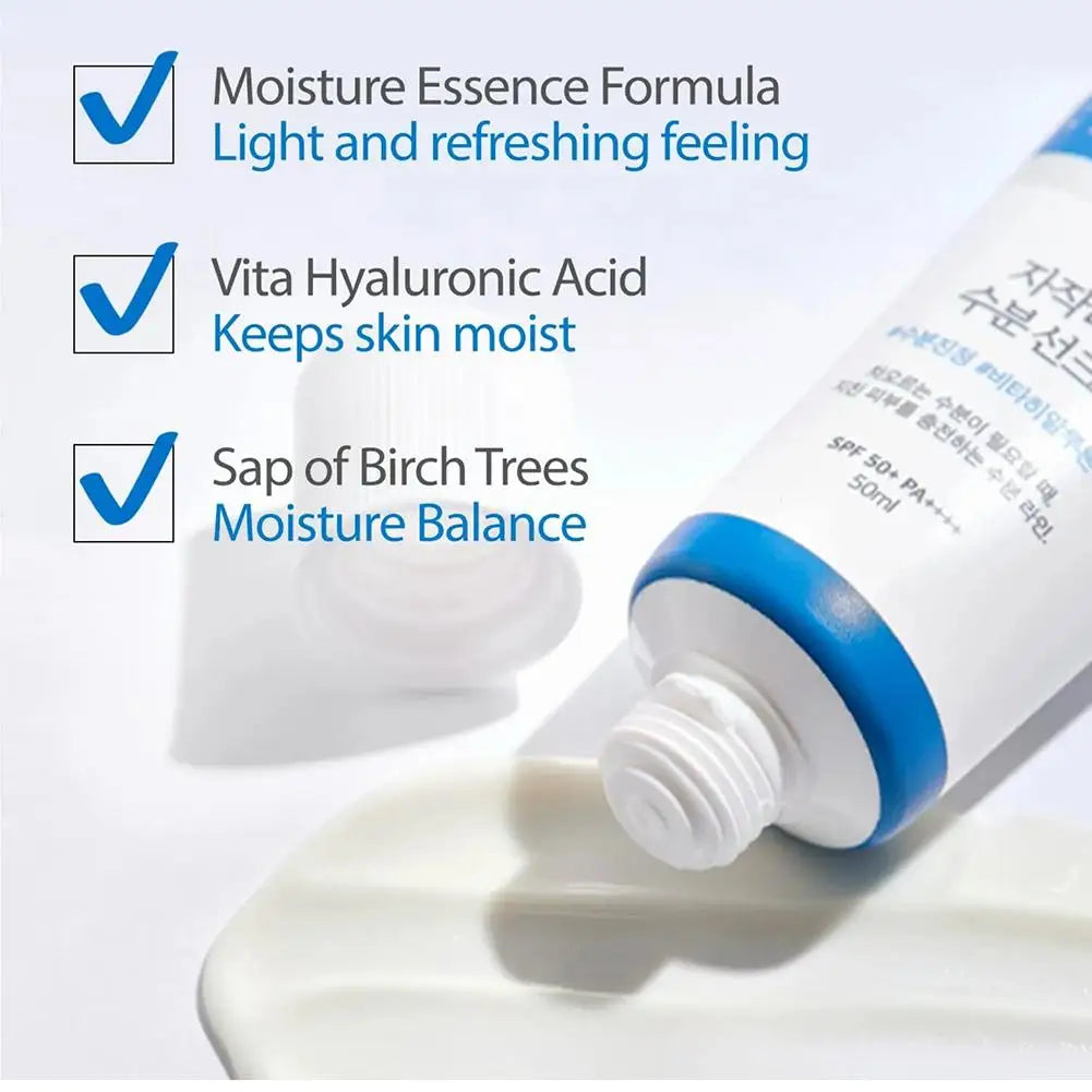 Korean Moisturizing Sun Cream SPF50+