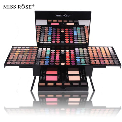 Set de maquillaje miss rose en caja de piano