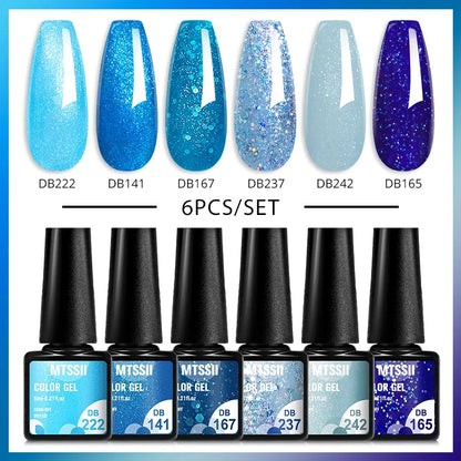 +50 Colecciones de 6 Esmaltes Semipermanentes MTSSII