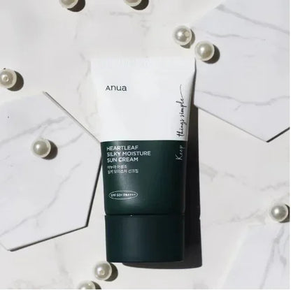Crema solar facial hidratante ANUA