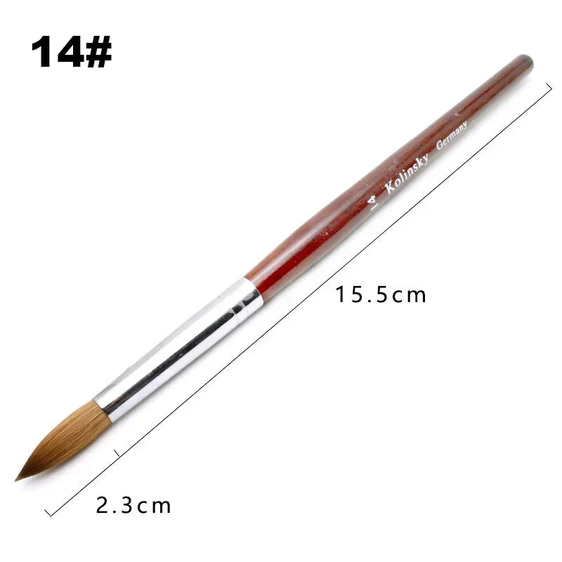 Manicure brushes.