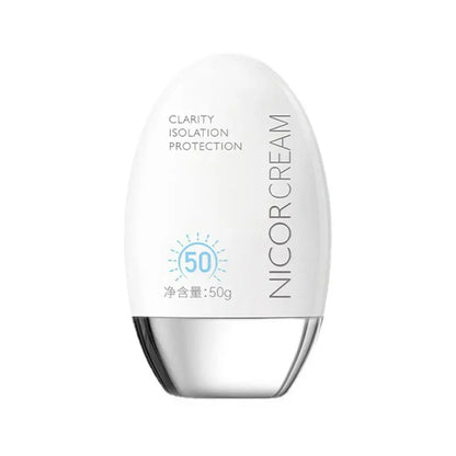 Crema solar 50 SPF protección solar ligera y eficaz.