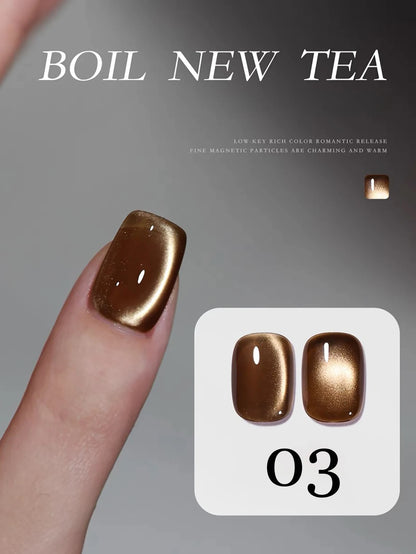 MIANEL magnetic cat eye nail polishes