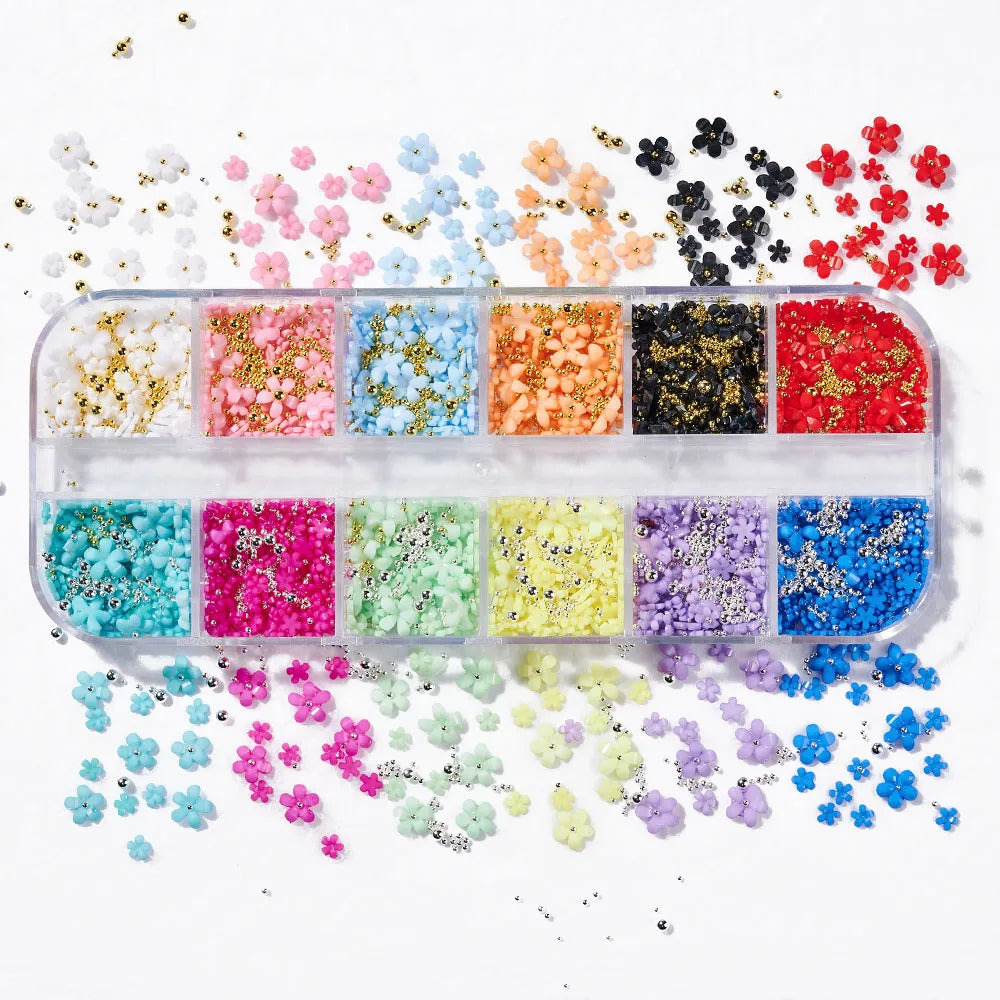 +15 Sets de decoraciones para uñas Kawaii