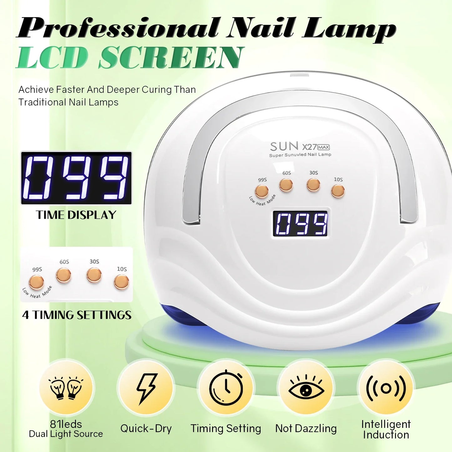 SUNX27 Lámpara  de 380w uv/led para uñas dianabeauty