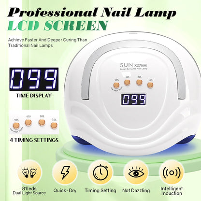 SUNX27 Lámpara  de 380w uv/led para uñas dianabeauty