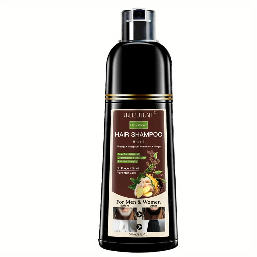 Champú para el cabello 3 en 1  para hombre y mujer