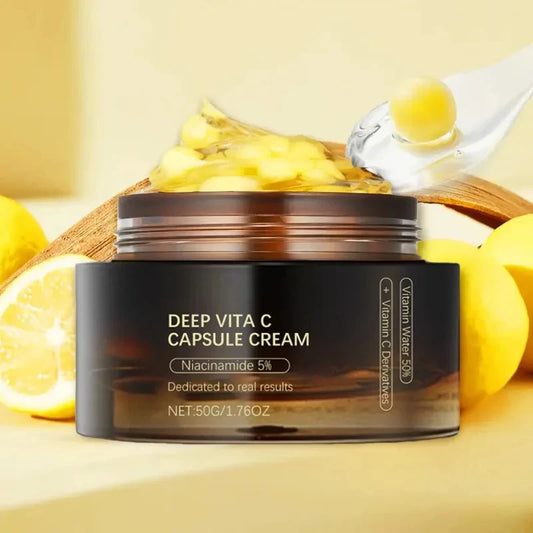 Crema faciales en cápsulas con vitamina C HOIGY