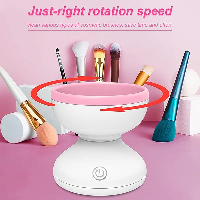 Electric Brush Cleaner.