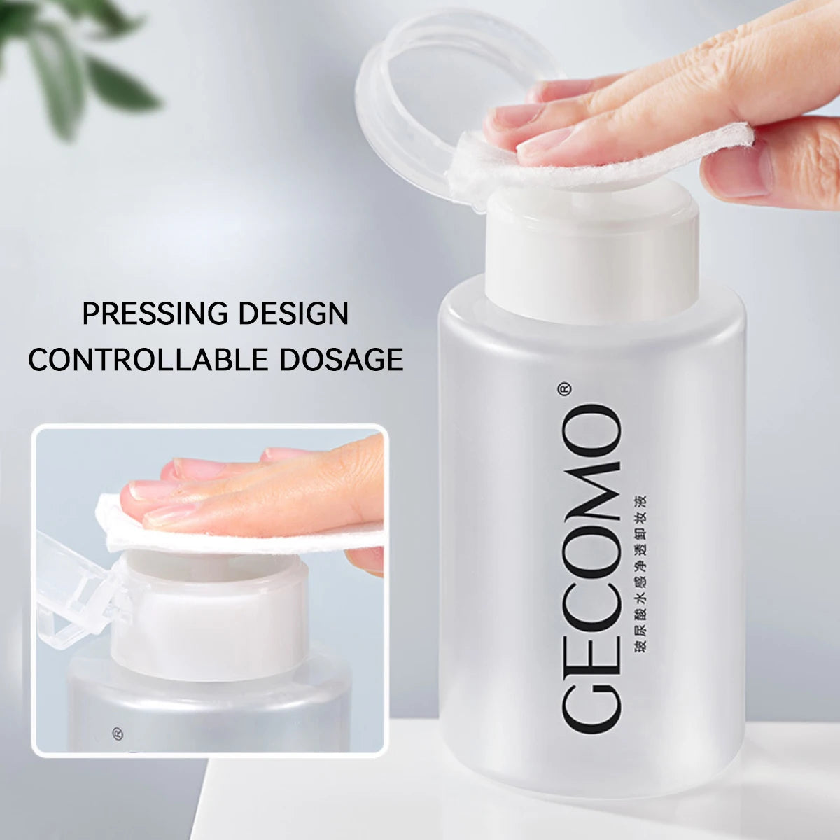 Agua removedor de maquillaje GECOMO