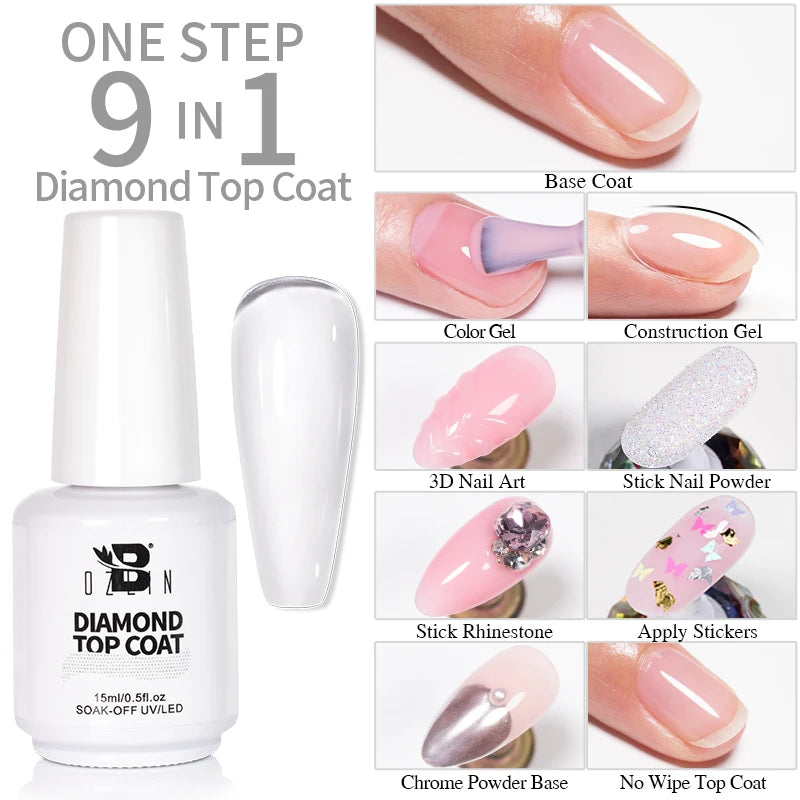 Gel Mate Transparente Sin Limpieza UV.