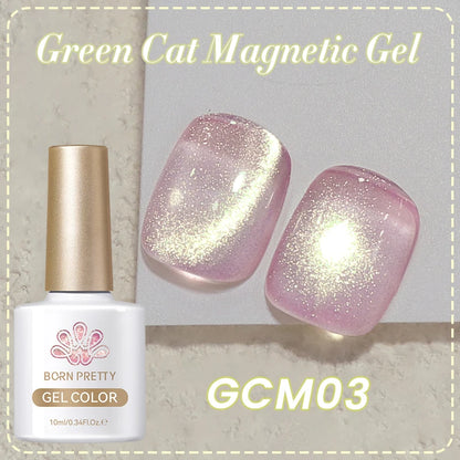 BORN PRETTY 6 Colors UV Magnetic Nail Polish