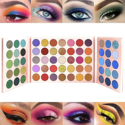 Paleta de Sombras VERONNI de 65 Colores.