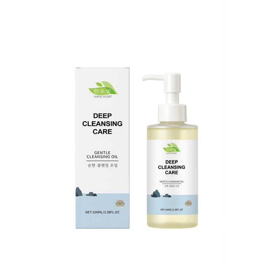 Deep facial cleansing oil.
